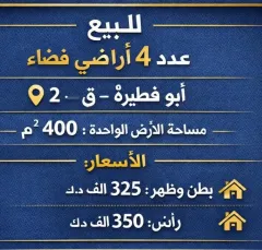 Land For Sale in Abu Ftaira