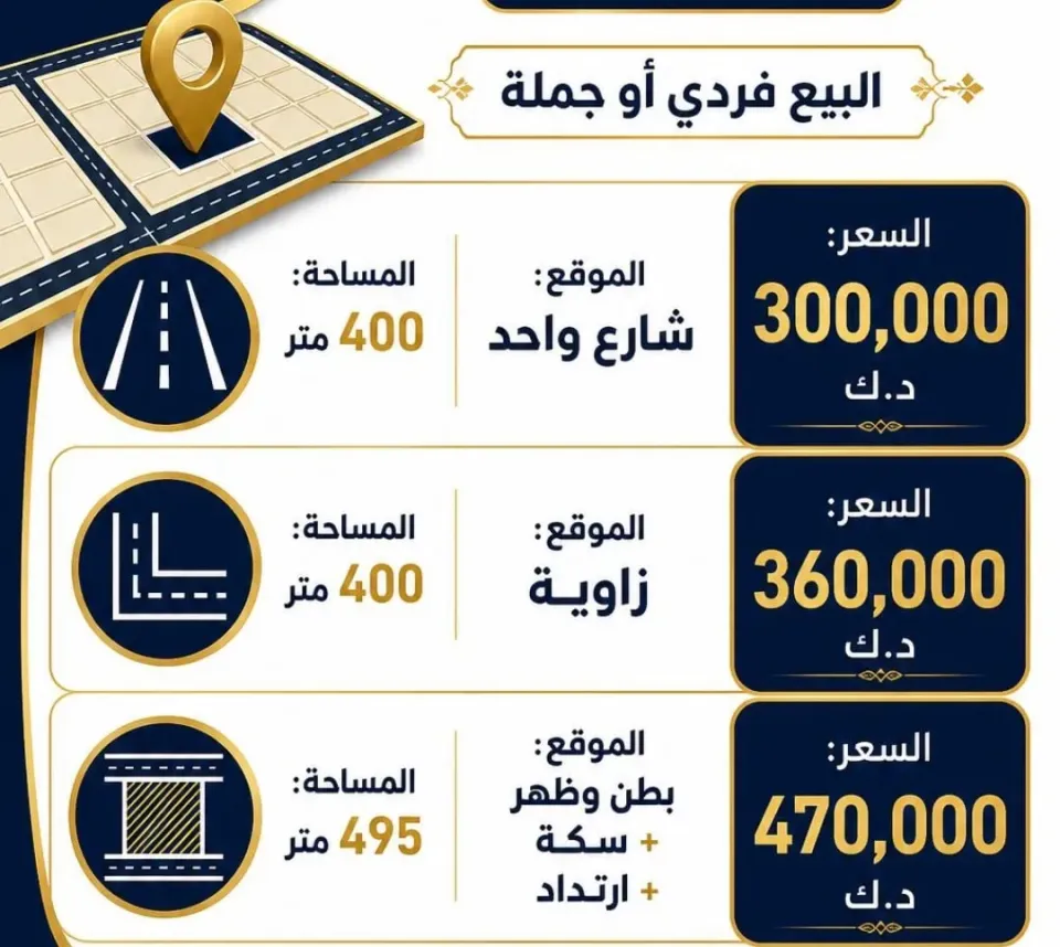 أرض للبيع في العقيلة