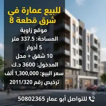 عمارة للبيع في الشرق