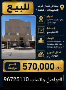 بيت للبيع في شمال غرب الصليبيخات – البوم