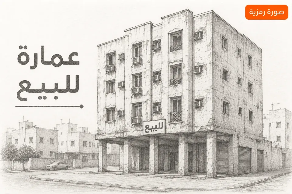 عمارة للبيع في بنيد القار